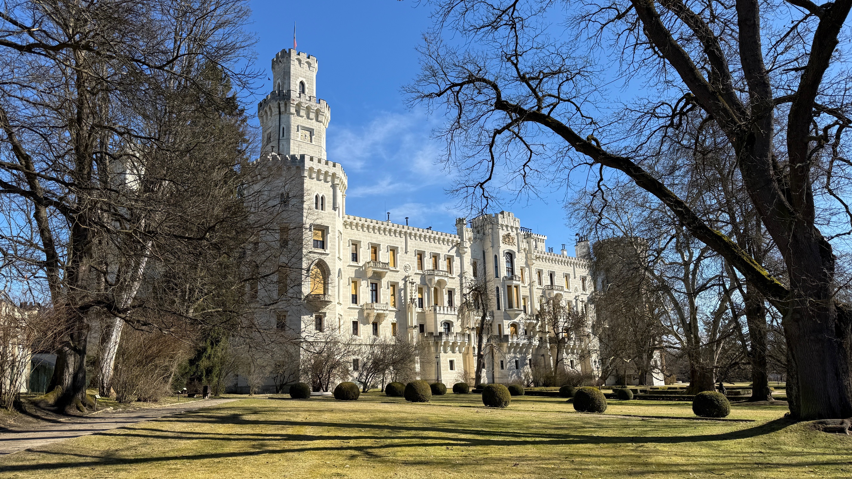Tschecien Schloss Hluboka Erika