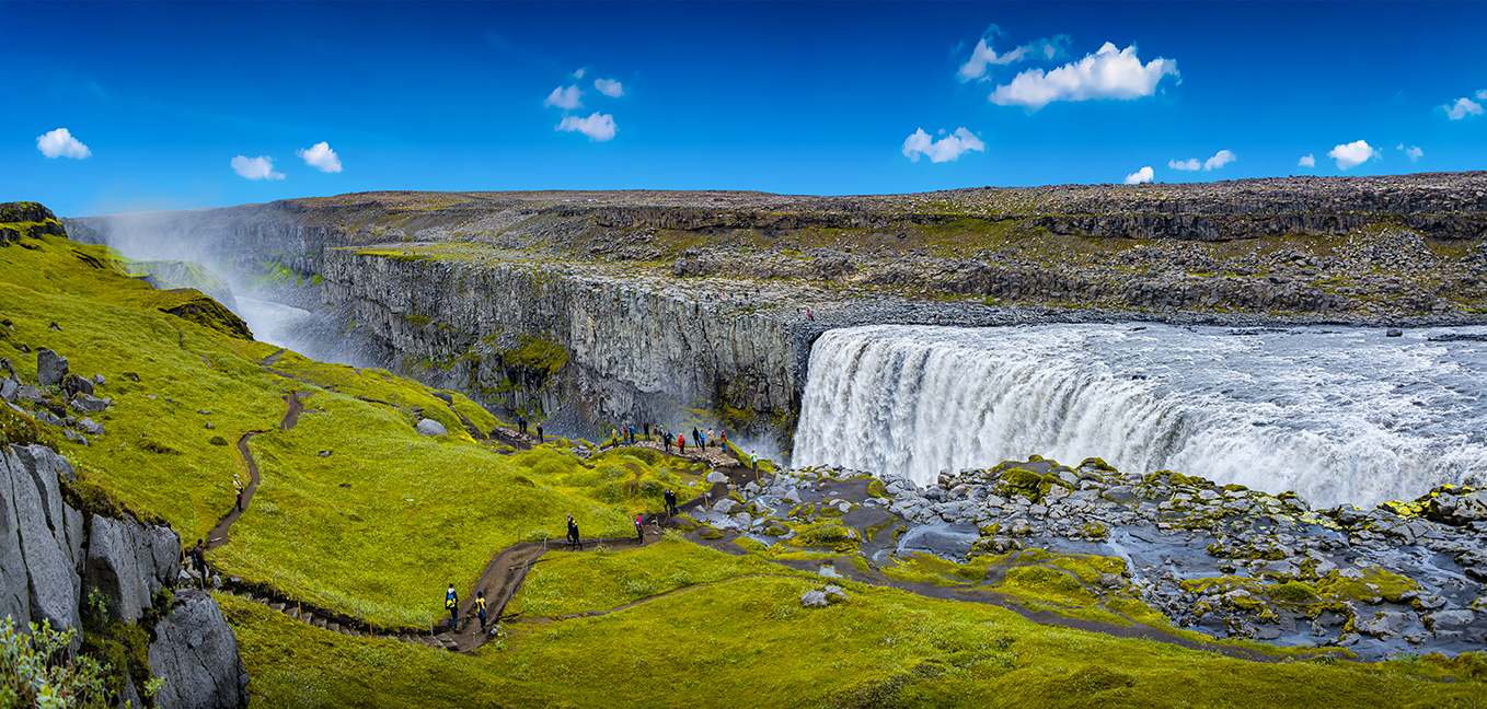 Island Wasserfall