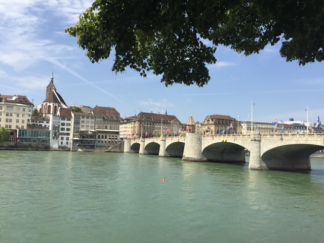 Basel mit Rhein