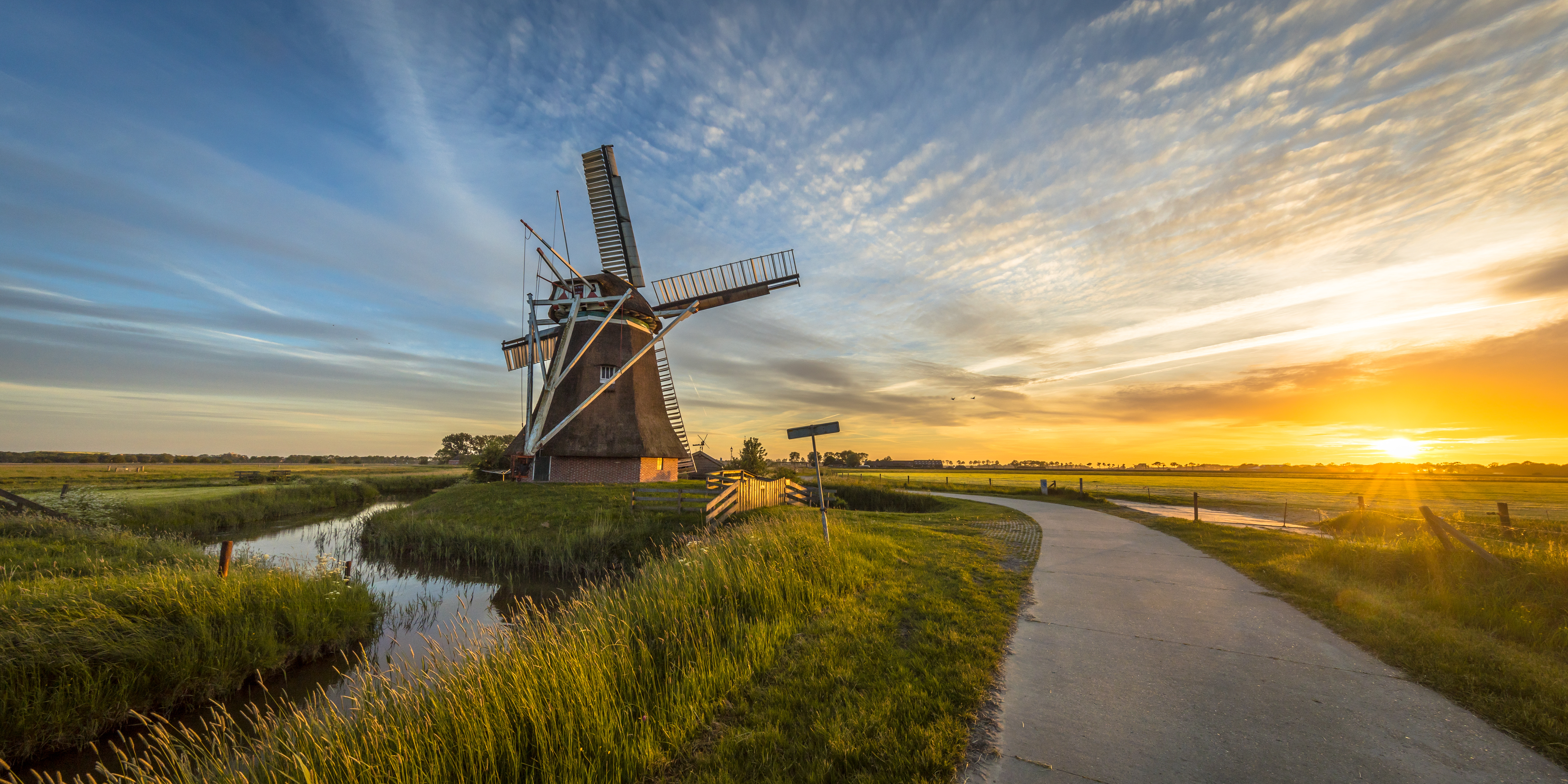 Holland gross Mühle