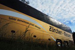 Der Goldküsten Reisebus von Zürcher Reisen